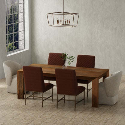Crossings - Downtown Rectangular Dining Table - Amber