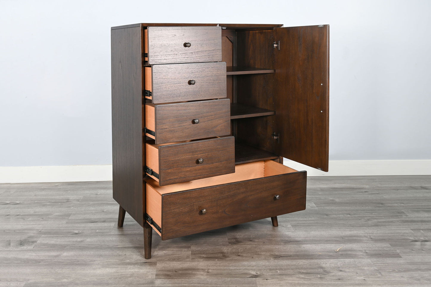 Mid-Century Modern - Walnut Storage Chest - Walnut