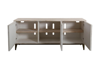 Crossings - Big Bang Console - Light Washed Natural