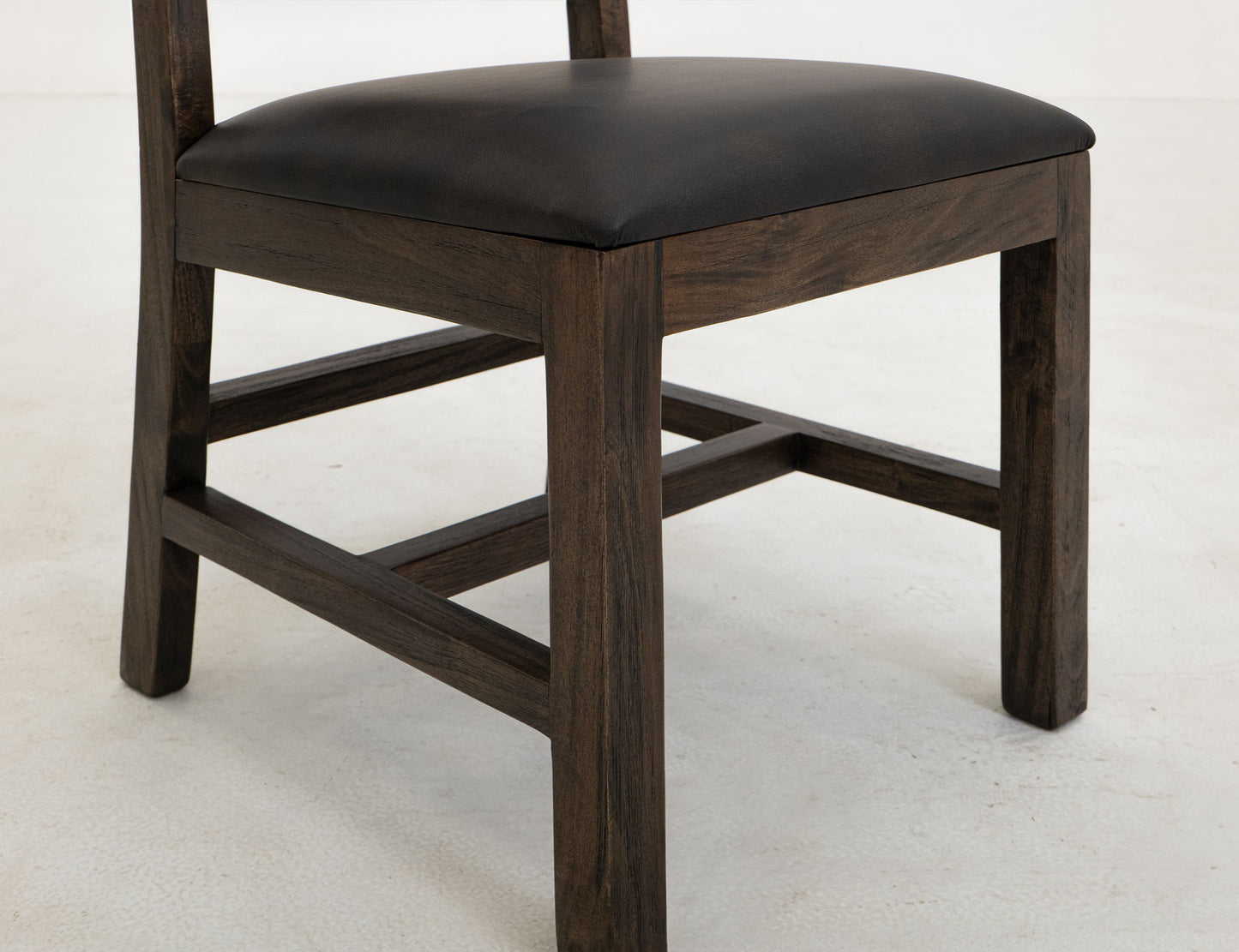 Teak - Chair (Set of 2) - Oil Black
