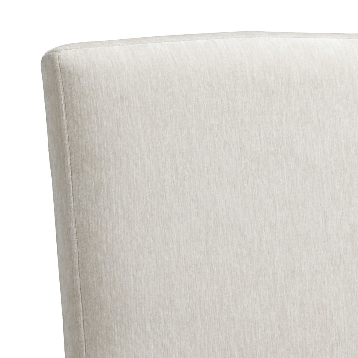 West End - Parson Chair With Ivory Upholstery