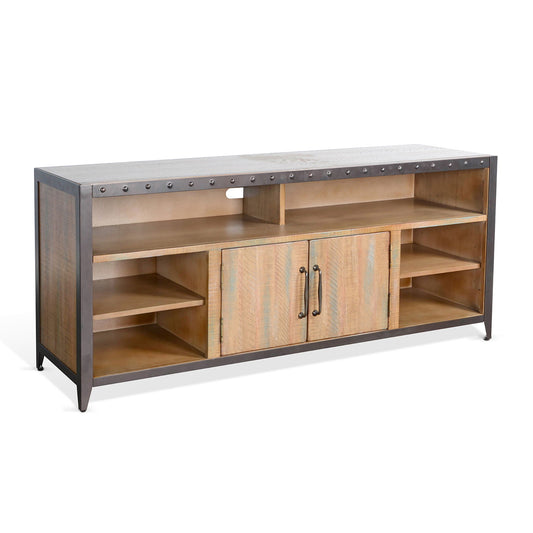 San Diego - Media Console - Antique Brown