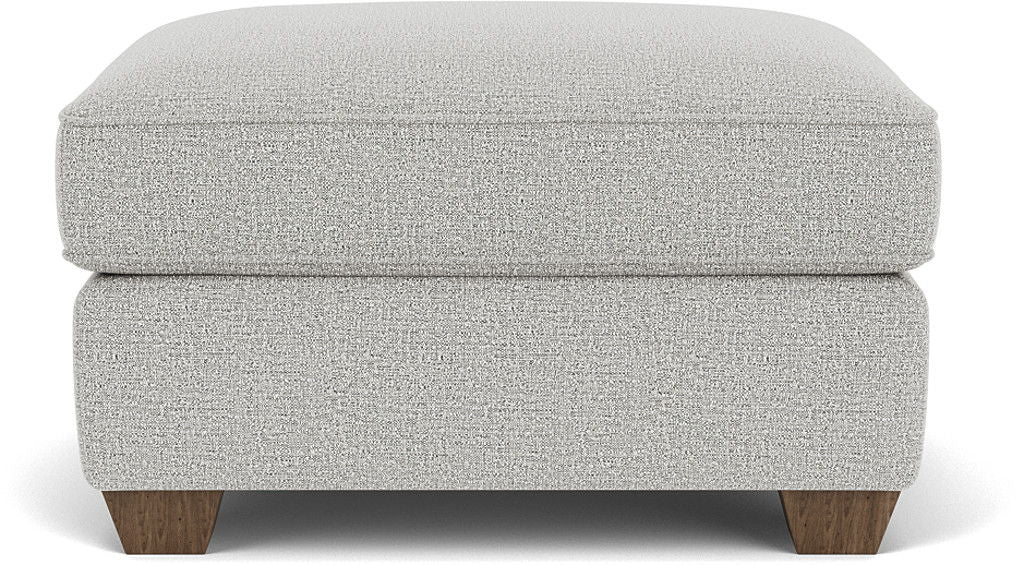Carson - Ottoman, Heavy Thread Stitching
