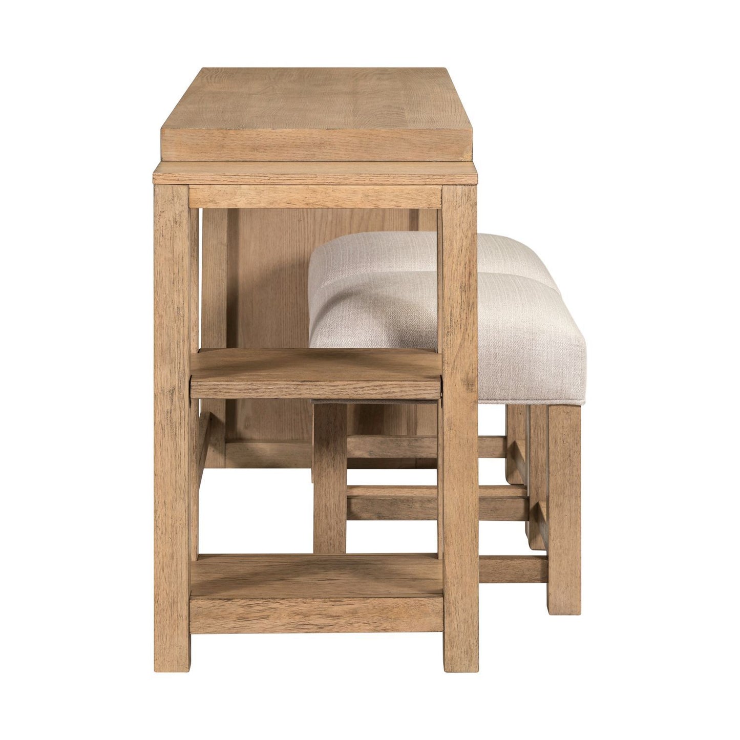 Corso - 3 Piece Console Set - Natural & Concrete