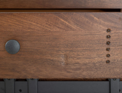 Parota - Kitchen Island - Cinnamon Brown