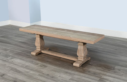 Gianna - Wood Dining Bench - Wheat