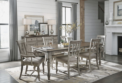 Plymouth - Rectangular Dining Table - Gray