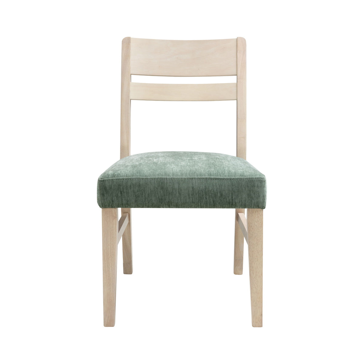 West End - Ladder Chair With Sage Green Seat