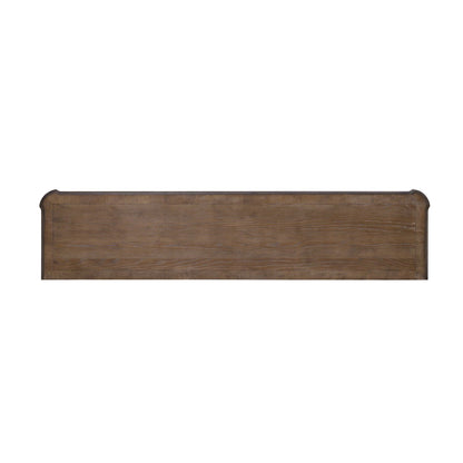 Fireplace TV Consoles - 82" Fireplace TV Console FTS - Brown