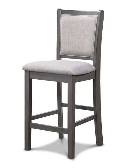 Amy - 60" Counter Table & Chairs With Storage