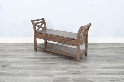 48" Accent Storage Bench - Buckskin