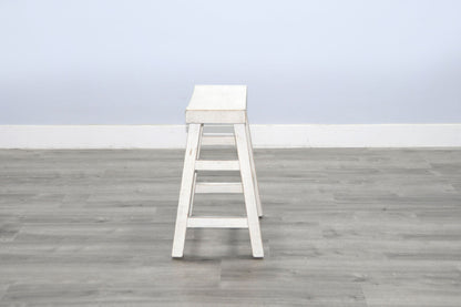 Marina - Stool With Wood Seat (Set of 2)
