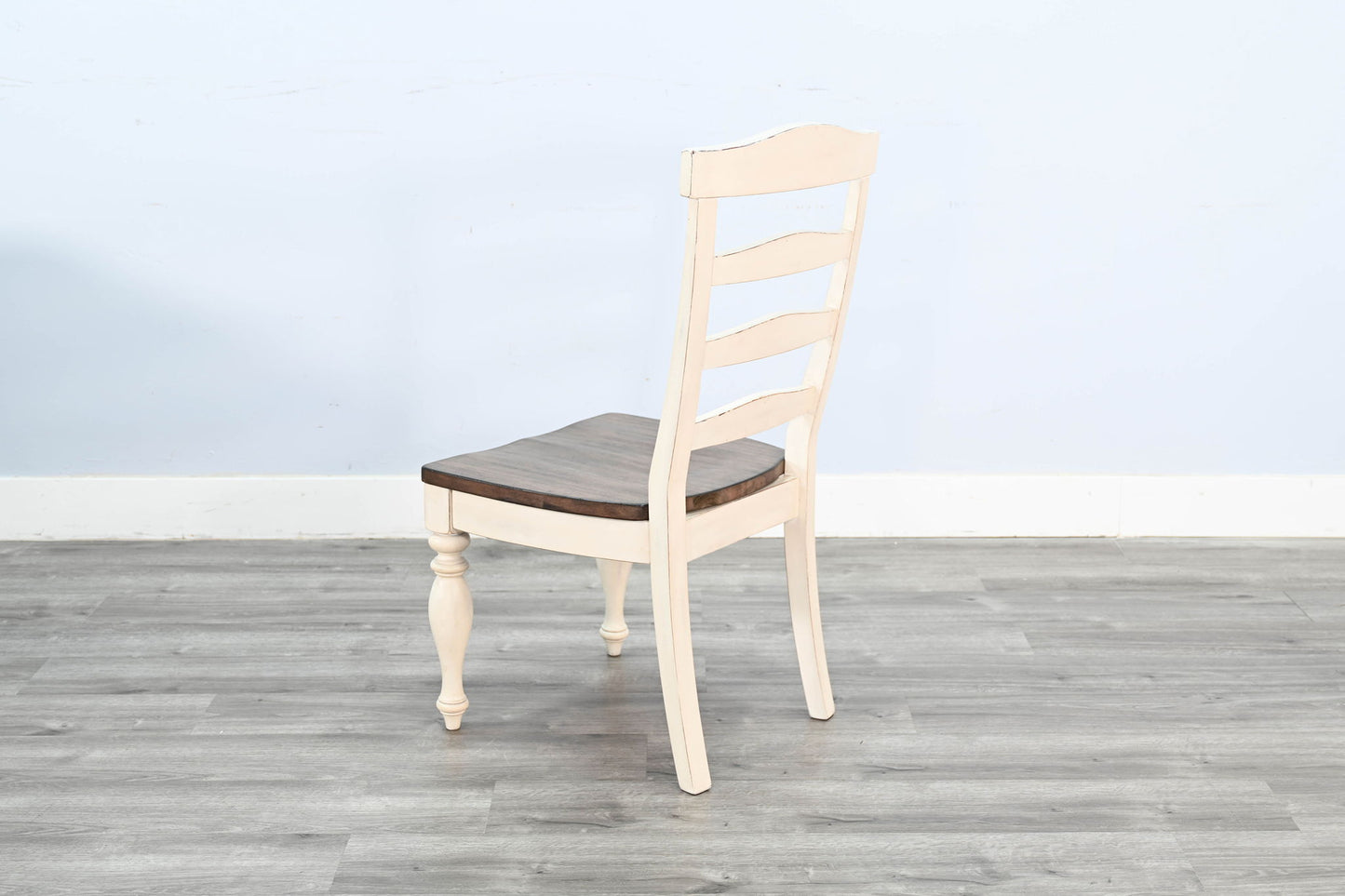 Pasadena - Wood Ladderback Chair (Set of 2) - Buckskin / Marble White