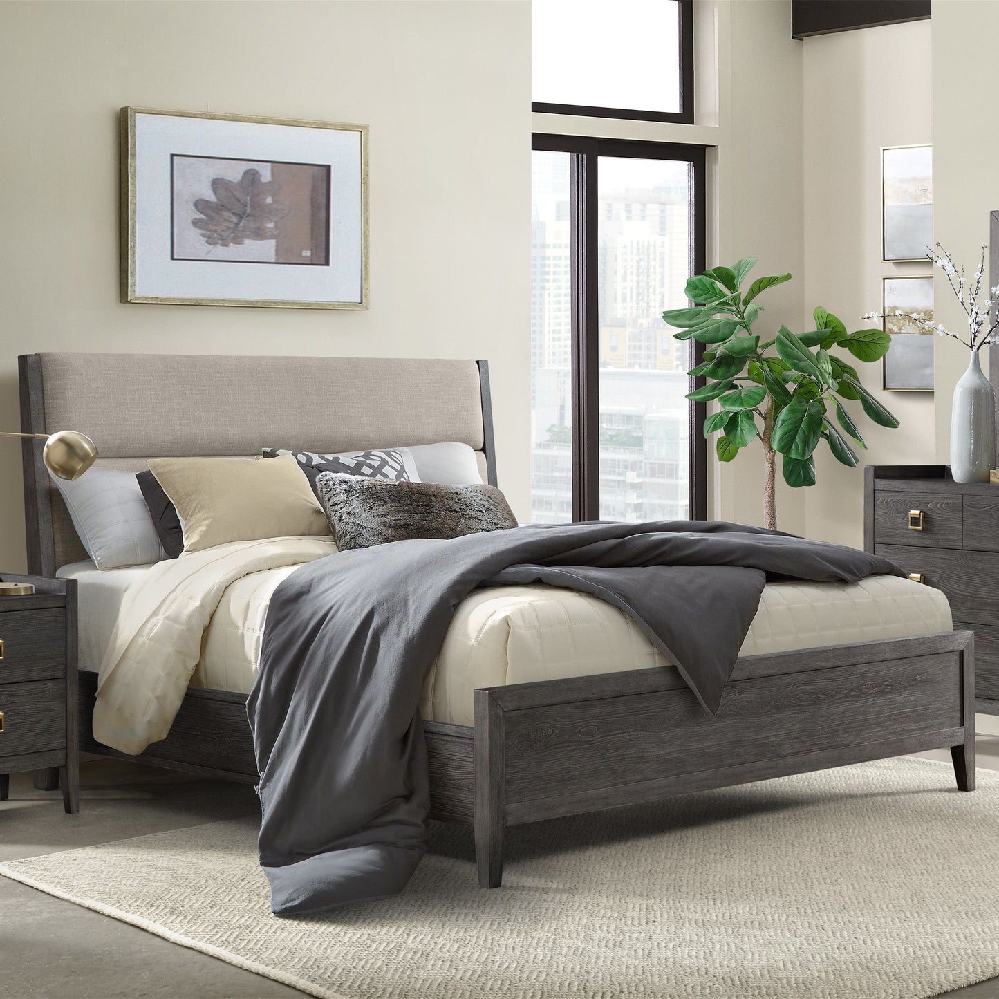 Portia - Upholstered Bed