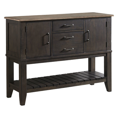 Beacon - Server - Charcoal / Walnut