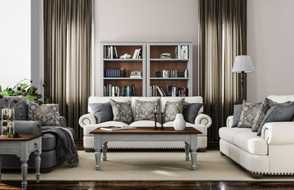 Patterson - Fabric Sofa, Nailhead Trim