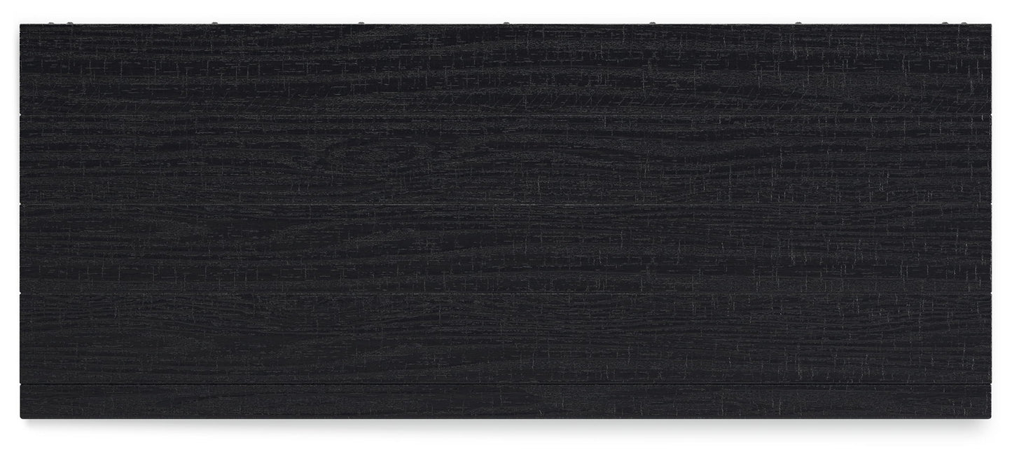 Londer - Black - Five Drawer Chest