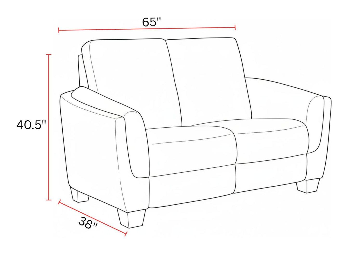 Morehead - Power Reclining Loveseat - Biscotti