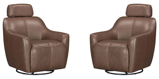 Miles - Swivel Gliding Accent Chair