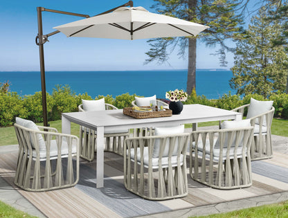Alexa - Outdoor Dining Table - White