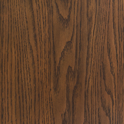Zackaryn - King Panel Bed - Warm Brown