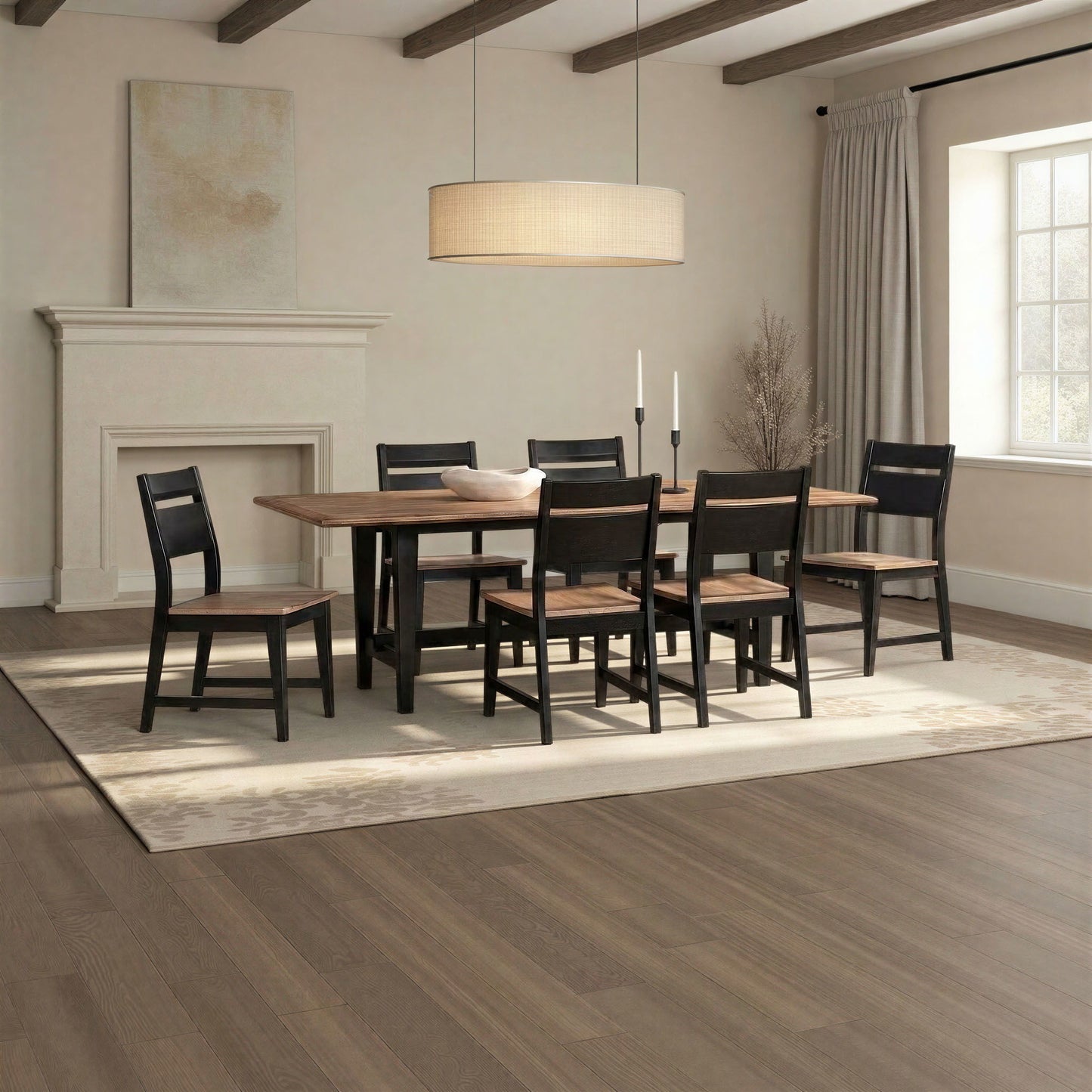 Austin - Fixed Top Trestle Table