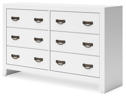 Binterglen - Dresser - White