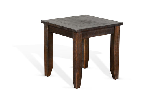 Homestead - End Table - Dark Brown