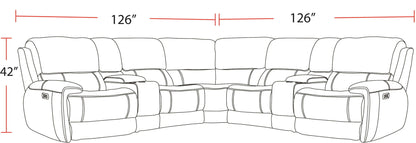 Empire - Modular Power Reclining Sectional