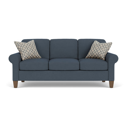 Moxy - Fabric Sofa, Curved Sock Arms