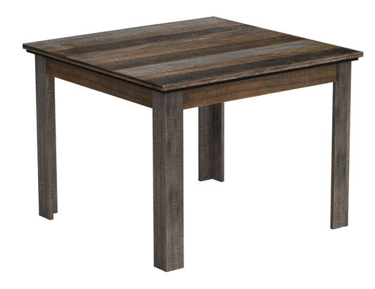 Loft - 42" Table - Two Tone Gray / Brown