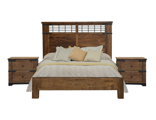 Parota - Nightstand - Cinnamon Brown