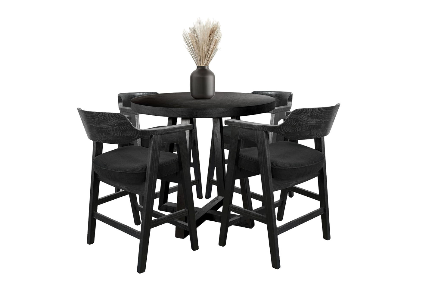 Mia - Round Counter Height Set