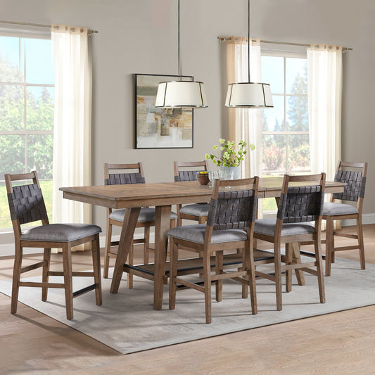 Oslo - Counter Table - Weathered Chestnut