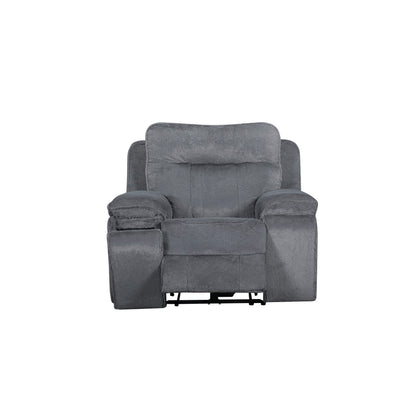 Teddy - Recliner With Power Headrest & Footrest - Gray