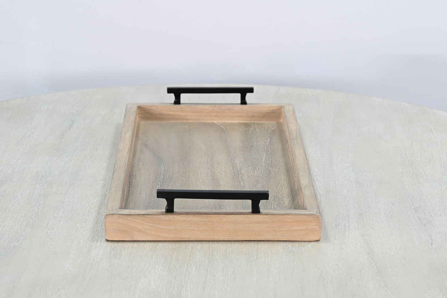 Tessa - Rectangular Wood Dining Table Tray