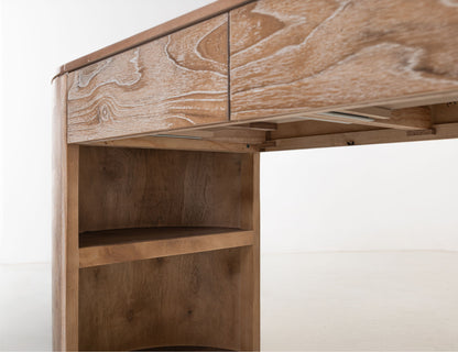 Balam - Desk - Ivory White