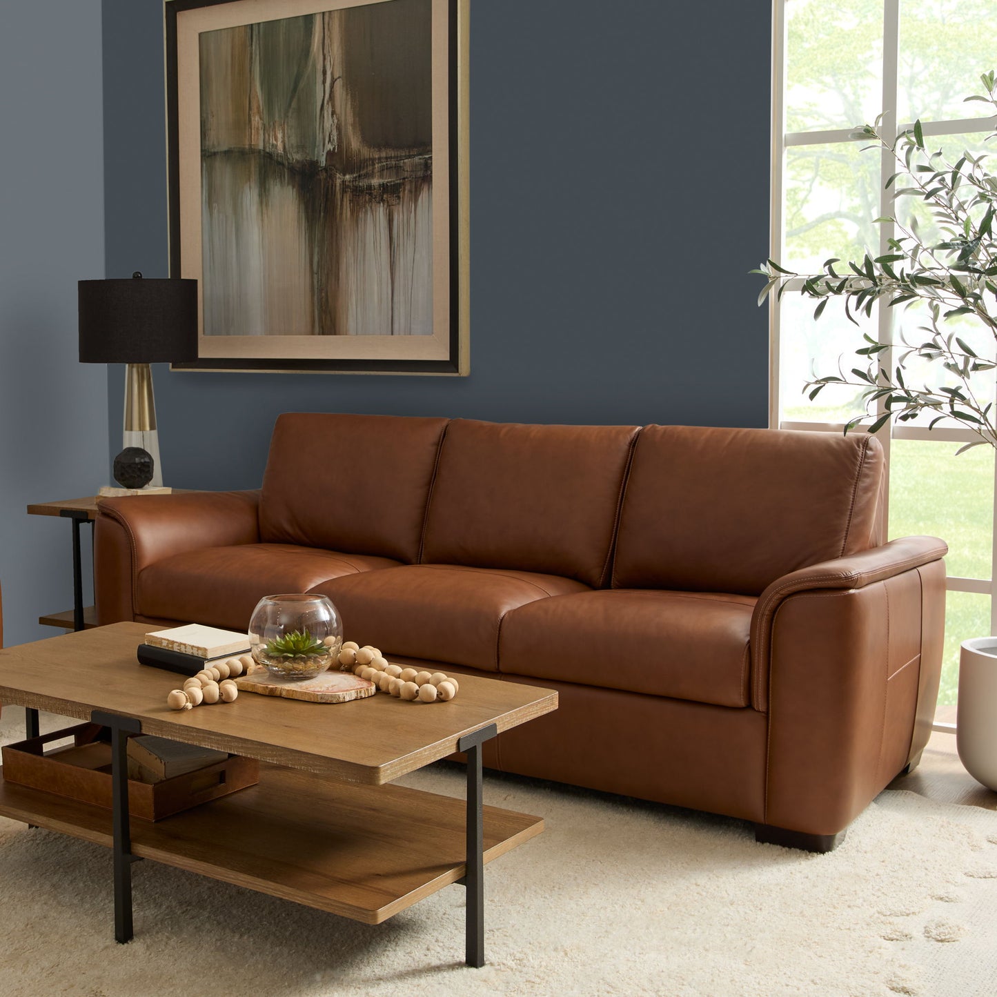 Henry - Sofa - Caramel