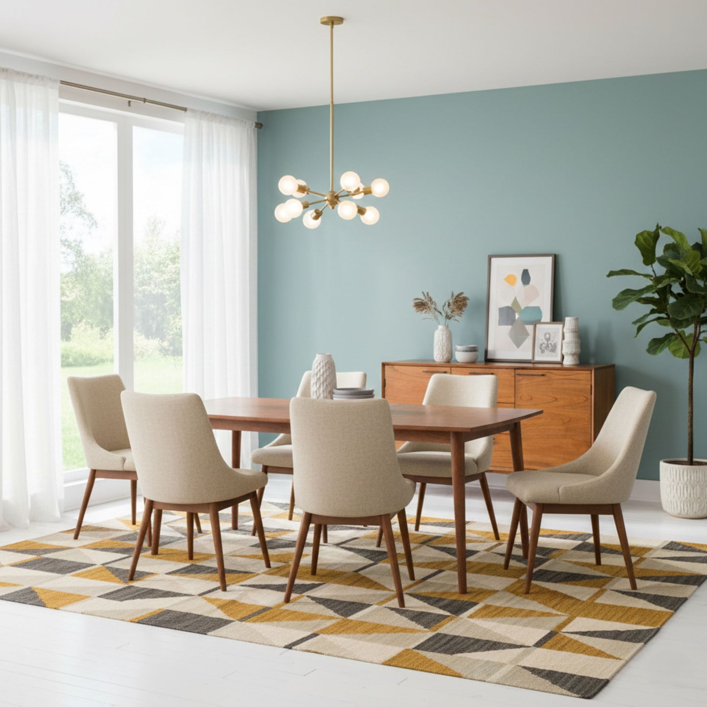 American Modern - Wood Dining Table