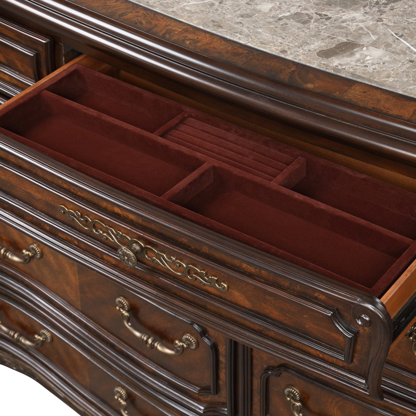 Bella Notte - Dresser - Mahogany Brown
