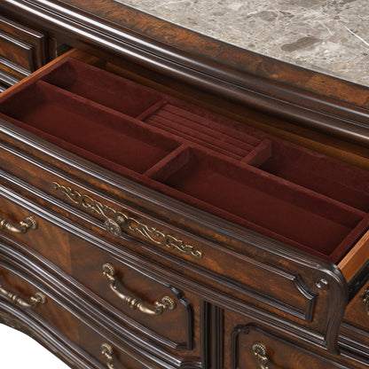 Bella Notte - Dresser - Mahogany Brown