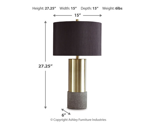 Jacek - Metal Table Lamp