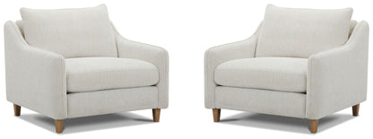 Vogue - Chair (Set of 2) - Farlo Chalk