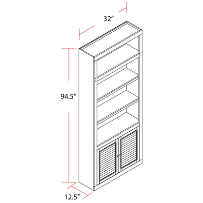 Boca - Open Top Bookcase
