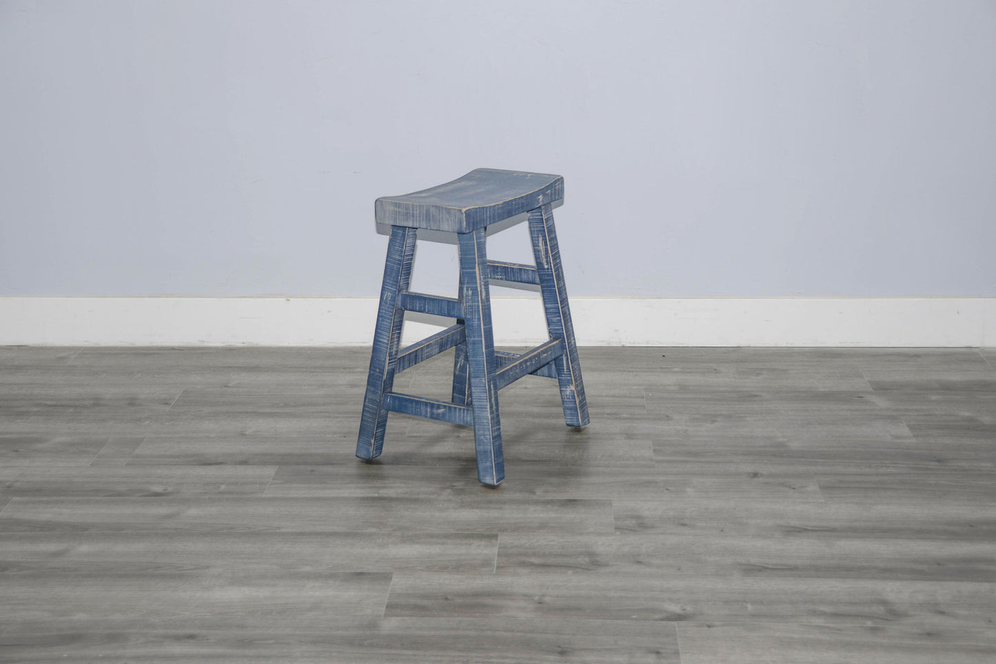 Marina - Stool With Wood Seat (Set of 2)