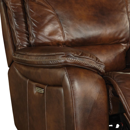 Vail - Power Reclining Loveseat - Burnt Sienna