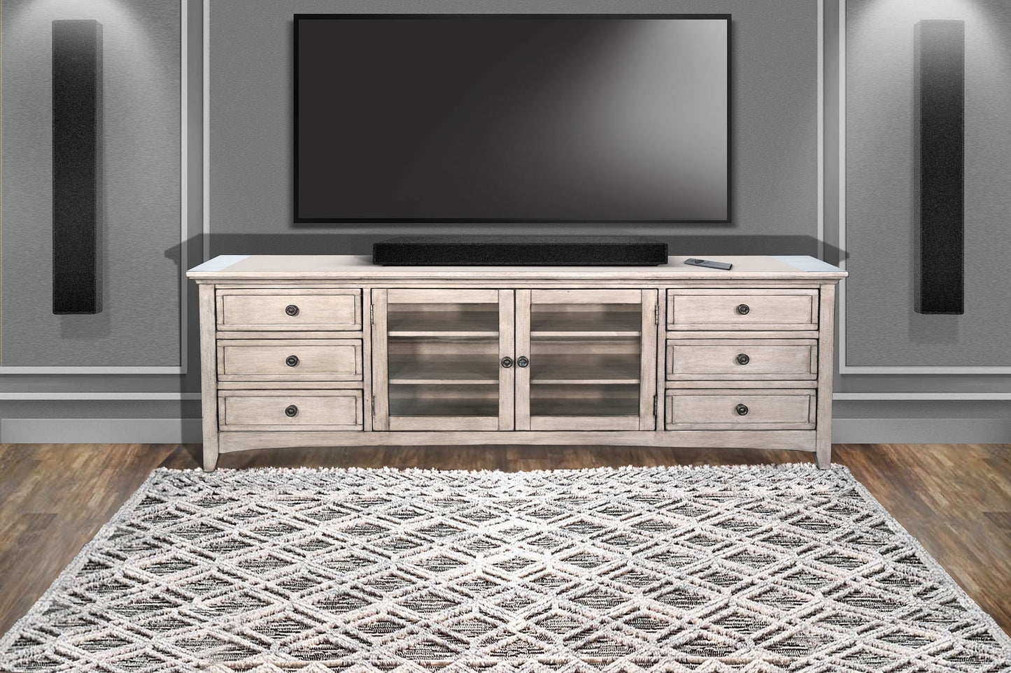 82" Media Console