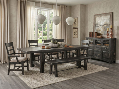 Marina - Wood Dining Table With Extensions