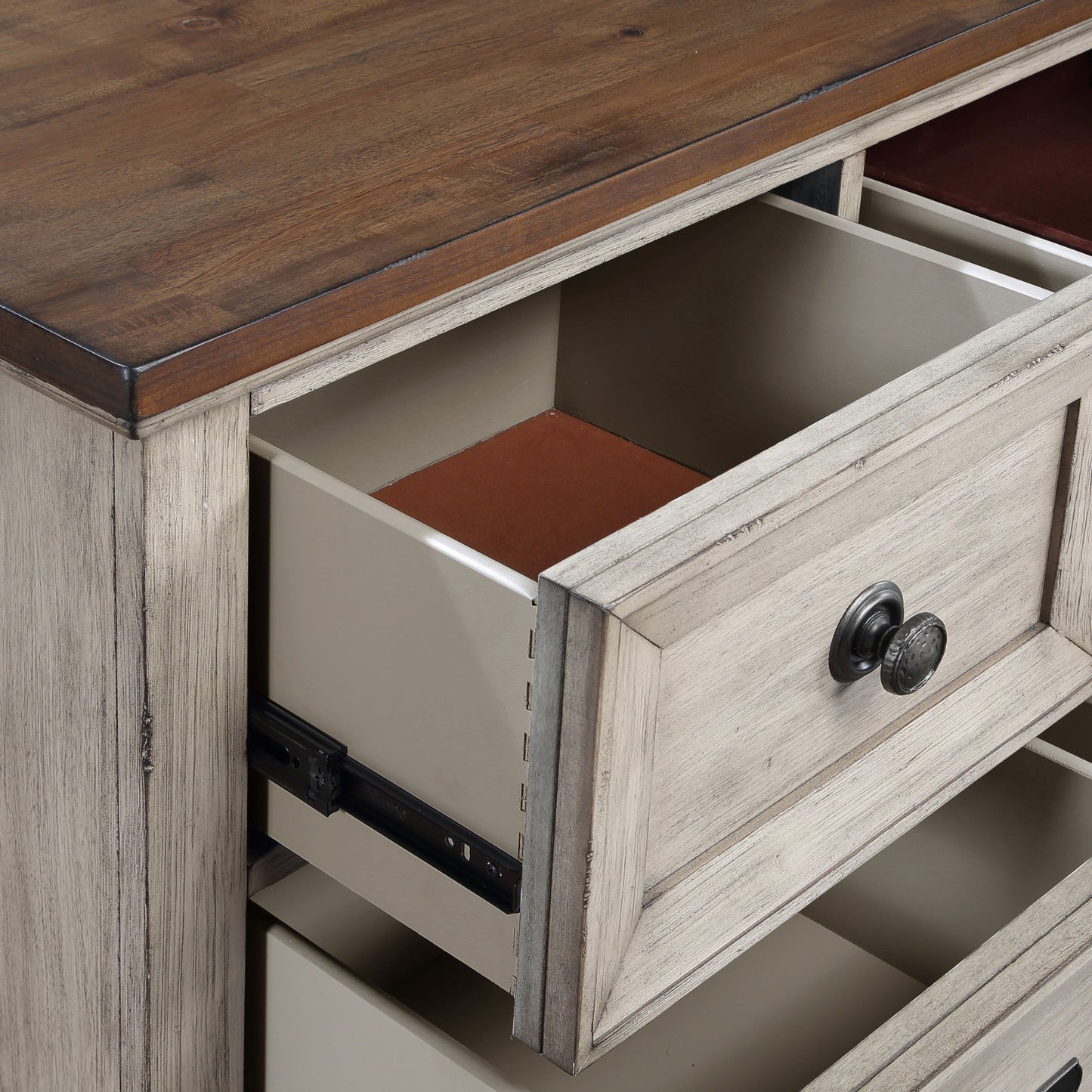 Mariana - Mirror - Vintage Creme