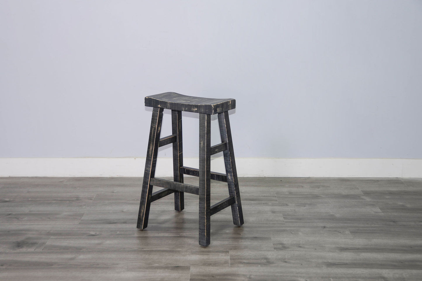 Marina - Stool With Wood Seat (Set of 2)